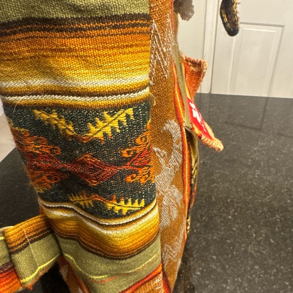 Taaluma Totes Earthy Patterned Backpack - Picture 13 of 13